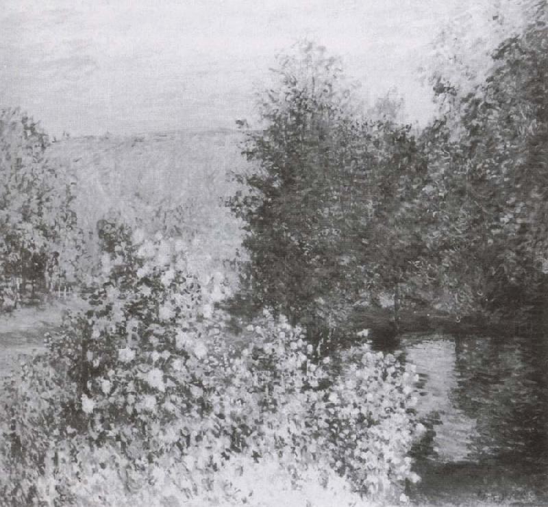 Garden Coner in Montgeron, Claude Monet